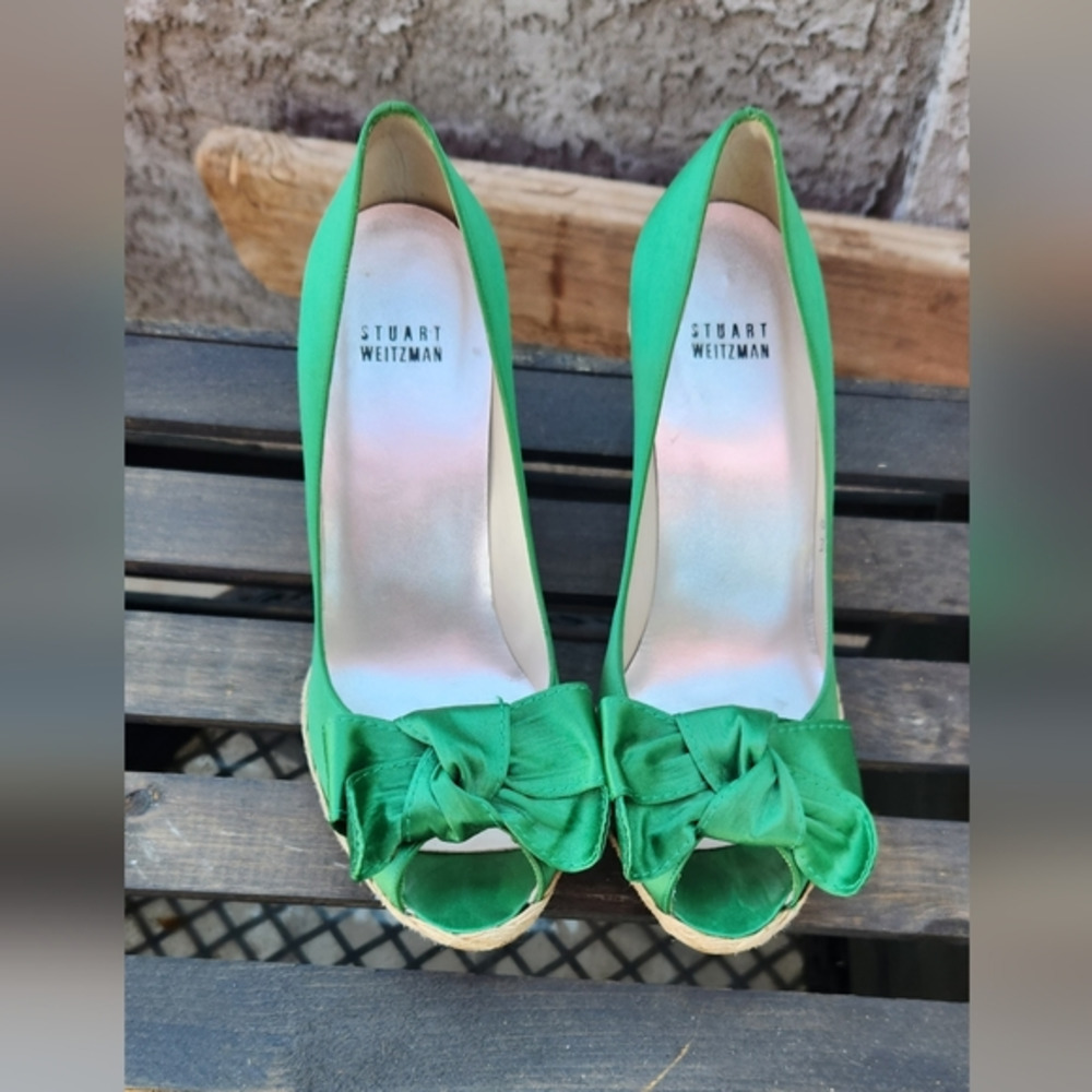 Stuart Weitzman Open-Toe Espadrille - image 2